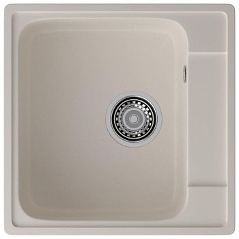 Кухонная мойка GranFest QUARZ 48, белый