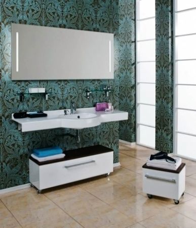 Раковина Акватон Отель 5 150 Белая, артикул 1A70133NOT010