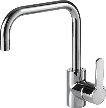 Смеситель для кухни Bravat Stream F73783C-1 Хром, артикул F73783C-1A