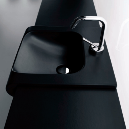 KERASAN Inka Project панель накладная керамическая 32х35,5  исполнение Nero Lucido, артикул 341704