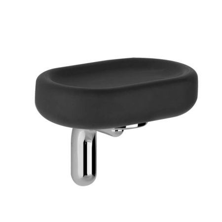 Gessi Goccia Мыльница подвесная, цвет: хром/черный, артикул 38002#031