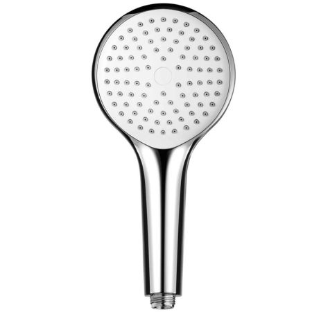 Ручной душ, Kludi, Freshline, 1S, размер душевого диска, мм-120, форма-круглая, количество режимов-1, тип струи-бодрящая, материал-пластик, подключение G 1/2", цвет-хром, артикул 6780005-00