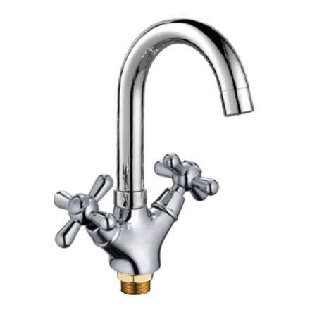 Смеситель для кухни Haiba HB4525, хром