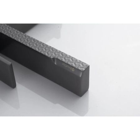 Cмеситель для раковины Knotlor KN-20/GMP, оружейная сталь