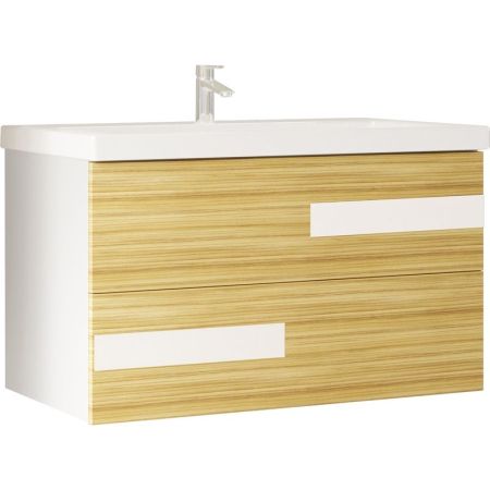 Тумба под раковину Marka One Mix 80П ПП Коко-Боло, артикул У69534