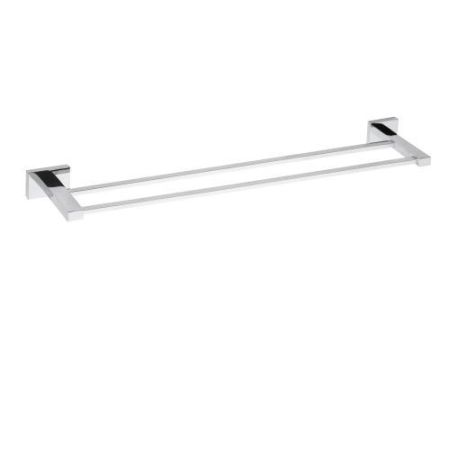 Полотенцедержатель Plaza двойной  625x35x120мм, хром, артикул 118104052