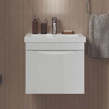 Тумба под раковину подвесная Velvex Vizo tp.VIZ.COM.50.1Y, 50 см