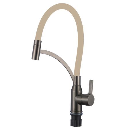 Смеситель для кухни Fmark FS8244Q-12, графит