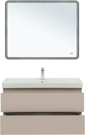Тумба под раковину Aquanet Вега 2.0 100 бежевый, артикул 00337939