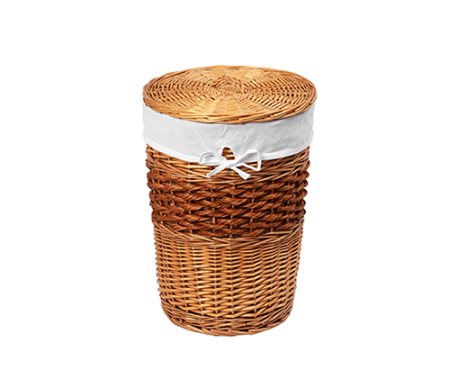 Main WB-410-S Плетеная корзина для белья с крышкой, артикул WB-410-S