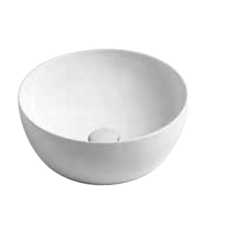 AZZURRA ELEGANCE CIRCLE  раковина чаша 40х40х20см без отв. под смеситель , цвет белый, артикул ELLA040200C0BI/(ECI4020 bi)*0
