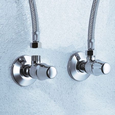 Вентиль угловой 1/2 дюйма GROHE Atlanta, хром (22917000)