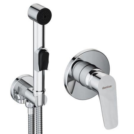 777510001 Jupiter, смеситель монтируемый в стену с гиг. душем, хром, артикул 777510001