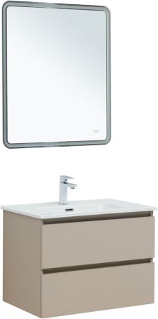 Тумба под раковину Aquanet Вега 2.0 70 бежевый, артикул 00337942