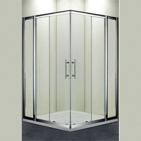 Душевой уголок RGW Hotel HO-311 120x120 профиль Хром стекло прозрачное, артикул 030631122-11