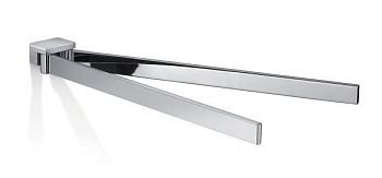 Gedy Lanzarote, полотенцедержатель двойной поворотный, цвет хром