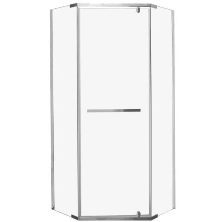 Душевой уголок Cerutti SPA Chika ZP91T 90x90 профиль Хром стекло прозрачное, артикул CHIKA ZP91T