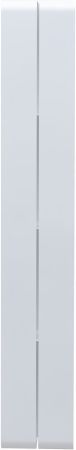 Полка Aquanet Магнум 20x130 белая матовая, вертикальная, артикул 00302240