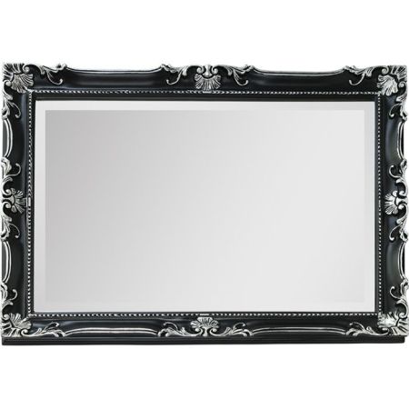 Зеркало Migliore CDB 62x82 ML.COM-70.504 Черное с серебром, артикул ML.COM-70.504.NR.AG