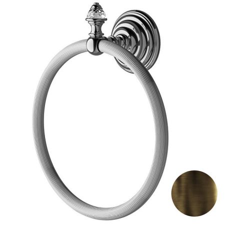 Devon  Diamond Полотенцедержатель кольцо, цвет бронза, артикул WHD507BR