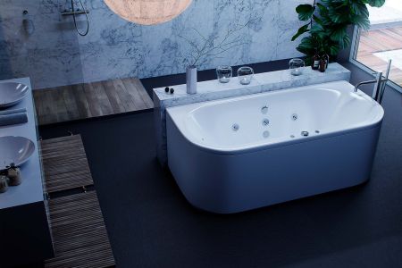 Экран боковой левый (для ванны Морфей), артикул EKR-B0000009