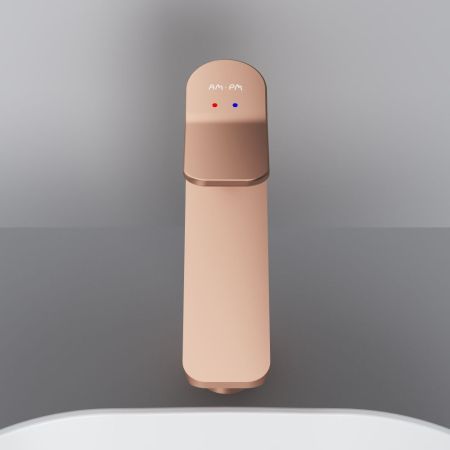 F85A92044 X-Joy, смеситель д/умывальника высокий, роз. золото, артикул F85A92044