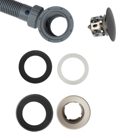 Слив-перелив для ванны Allen Brau Priority 5.31027-MG графит браш, артикул 5.31027-MG