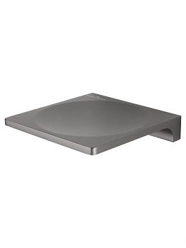 Мыльница с держателем WONZON & WOGHAND ECLIPSE, Темный графит (WW-9124-BGM)