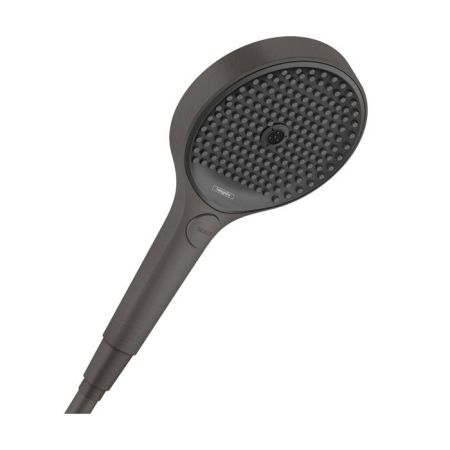 HG Rainfinity Ручной душ 130 3jet, EcoSmart, шлифованный черный хром, артикул 26865340