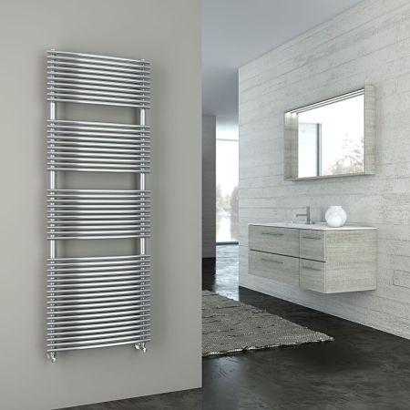 Cordivari Nancy, полотенцесушитель водяной 1160/589, цвет хром, артикул 3551440132059