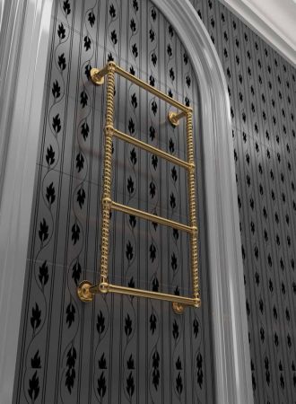 Cordivari Retro1, полотенцесушитель водяной 975/575, цвет хром, артикул 3551330150002