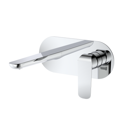 Смеситель для раковины DQ Düsseldorf встраиваемый настенный хром (DA1724401), артикул DA1724401