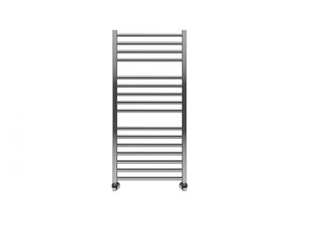 Полотенцесушитель водяной Aquatek (Акватек) П16 500х1100 мм, подключение нижнее/диагональное, сверхпрочная пищевая нержавеющая сталь AISI 304L, гарантия 10 лет, артикул AQ KO1610CH