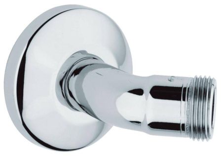 Соединительный угол 1/2 дюйма x 3/4 дюйма GROHE, хром (12110000), артикул 12110000