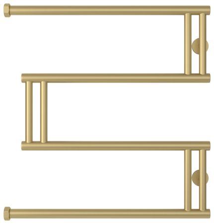 Полотенцесушитель водяной High-Tech model "M+" 600х600 (Матовая шампань)