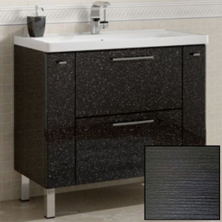 Тумба с раковиной SanVit Комфорт 90 kkomf090 с фактурой под дерево Венге, артикул kkomf090