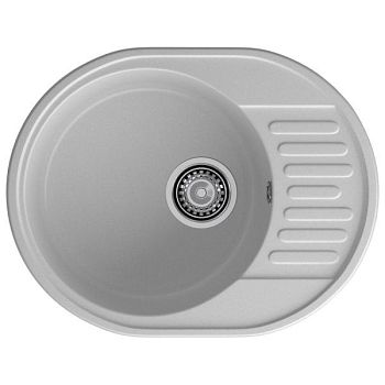 Кухонная мойка GranFest QUARZ 58, серый