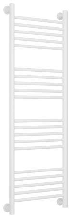 Полотенцесушитель водяной "Богема+" прямая 1200х400 (Матовый Белый)