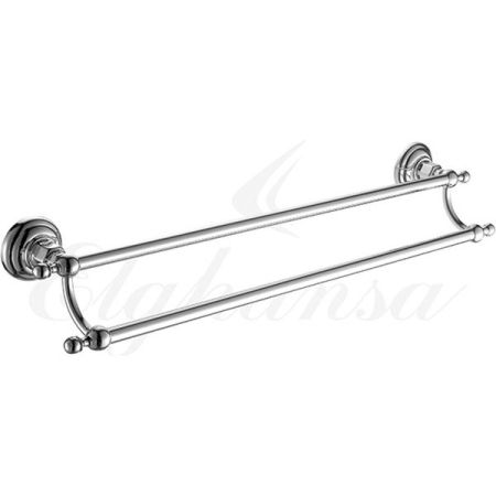 Держатель для полотенец Elghansa Praktic PRK-225 50 двойной Хром, артикул PRK-225