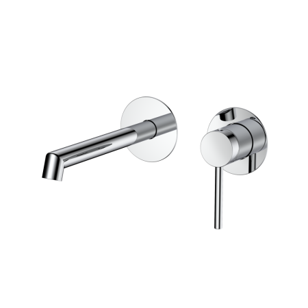 Смеситель для раковины DQ Stuttgart встраиваемый настенный хром (DA1774401), артикул DA1774401