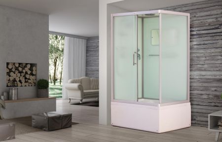 Кабина душевая ESBANO EST-129 CKRB левый, артикул ESKB129CKRBL