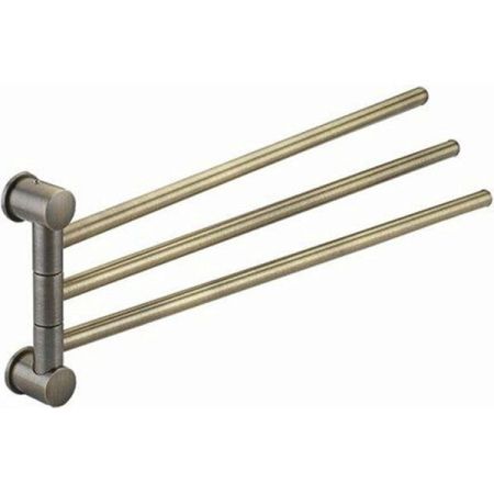 Полотенцедержатель WasserKRAFT Exter K-1533 поворотный Светлая бронза, артикул K-1533