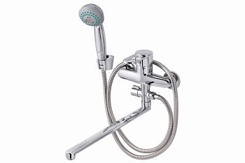 Смеситель для ванны с душем ПСМ-ПРОФСАН PSM-523-К008 ПЛЮС тип См-ВУОРНШлА