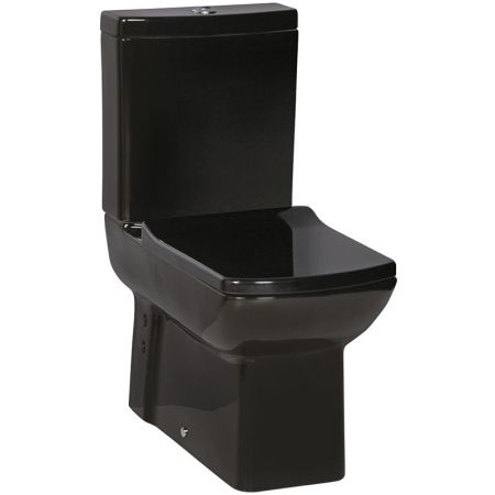 Унитаз биде Creavit Lara LR360-00SI00E-0000 Черный без бачка и сиденья, артикул LR360-00SI00E-0000