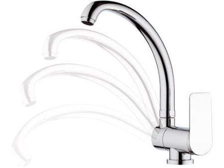 Infinity Смеситель кухонный с поворотным изливом I42R, артикул I42R