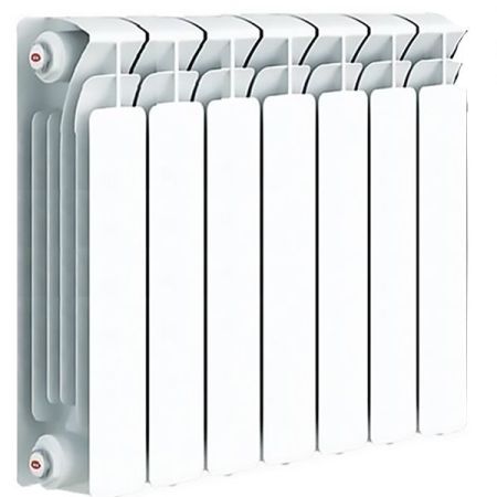 Биметаллический радиатор Rifar Base 500 7 секций с боковым подключением