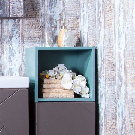 Ниша для пенала Бриклаер КРИСТАЛЛ 35 см, муссон, артикул 4627125414497