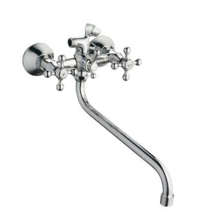 Смеситель для ванны Haiba HB2208, хром, артикул HB2208