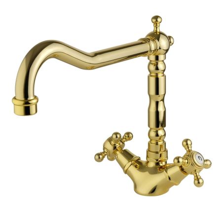 CUCINA REVIVAL Смеситель для кухни, золото, артикул 18285