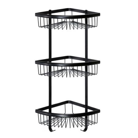 Полка угловая Savol S-H5854-3, черный, артикул S-H5854-3